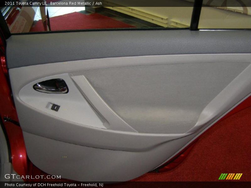 Barcelona Red Metallic / Ash 2011 Toyota Camry LE