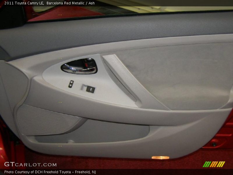 Barcelona Red Metallic / Ash 2011 Toyota Camry LE