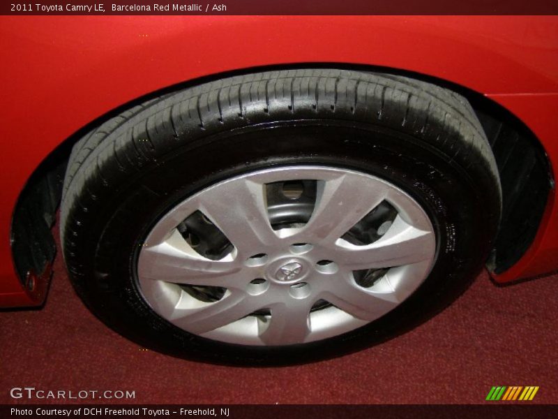 Barcelona Red Metallic / Ash 2011 Toyota Camry LE