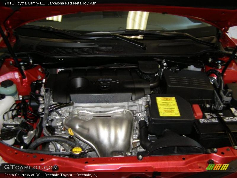 Barcelona Red Metallic / Ash 2011 Toyota Camry LE