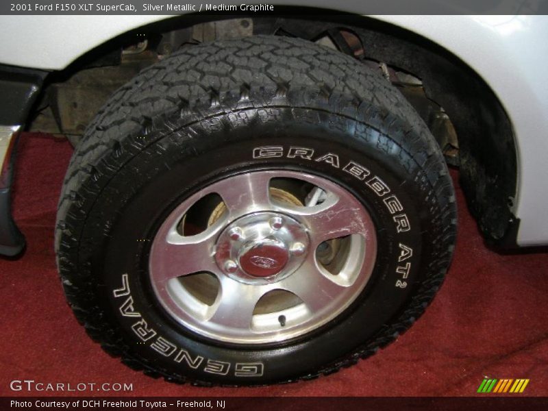 Silver Metallic / Medium Graphite 2001 Ford F150 XLT SuperCab