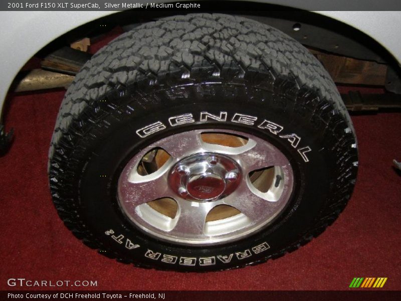 Silver Metallic / Medium Graphite 2001 Ford F150 XLT SuperCab