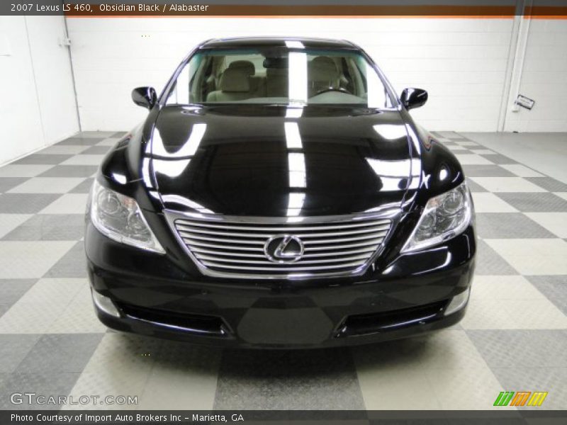 Obsidian Black / Alabaster 2007 Lexus LS 460