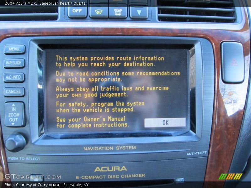 Sagebrush Pearl / Quartz 2004 Acura MDX