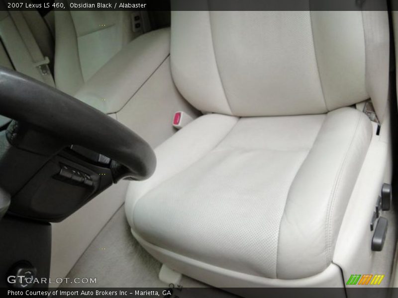 Obsidian Black / Alabaster 2007 Lexus LS 460