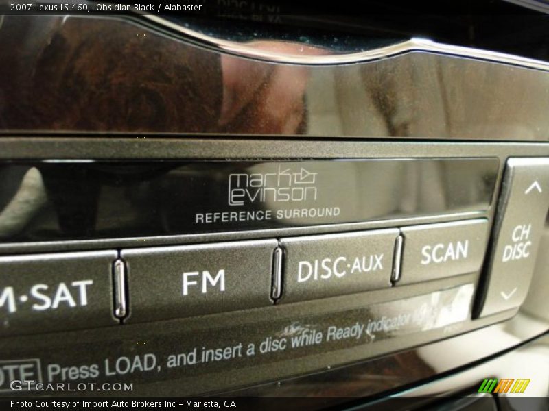 Obsidian Black / Alabaster 2007 Lexus LS 460