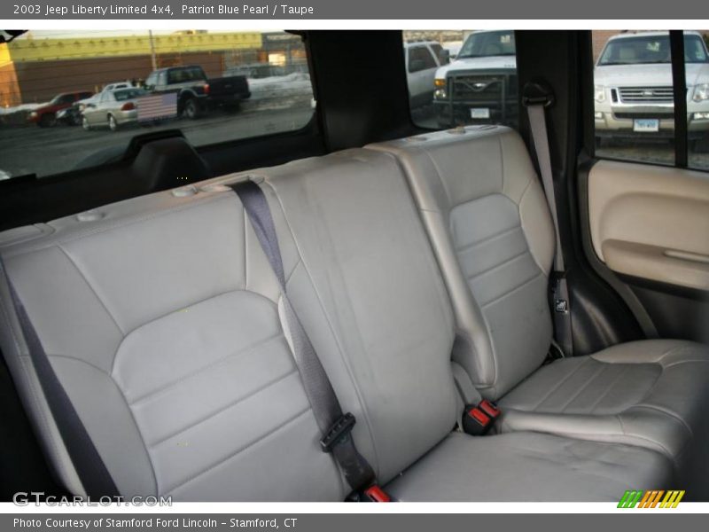 Patriot Blue Pearl / Taupe 2003 Jeep Liberty Limited 4x4