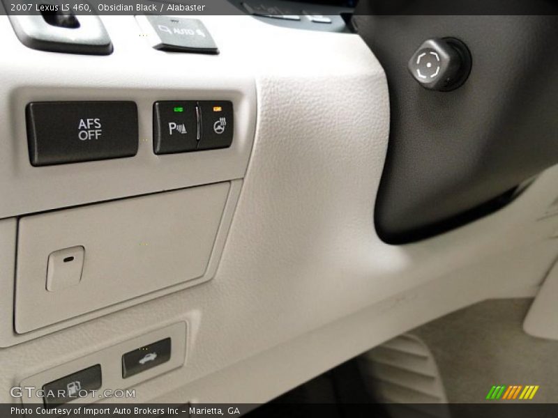 Obsidian Black / Alabaster 2007 Lexus LS 460