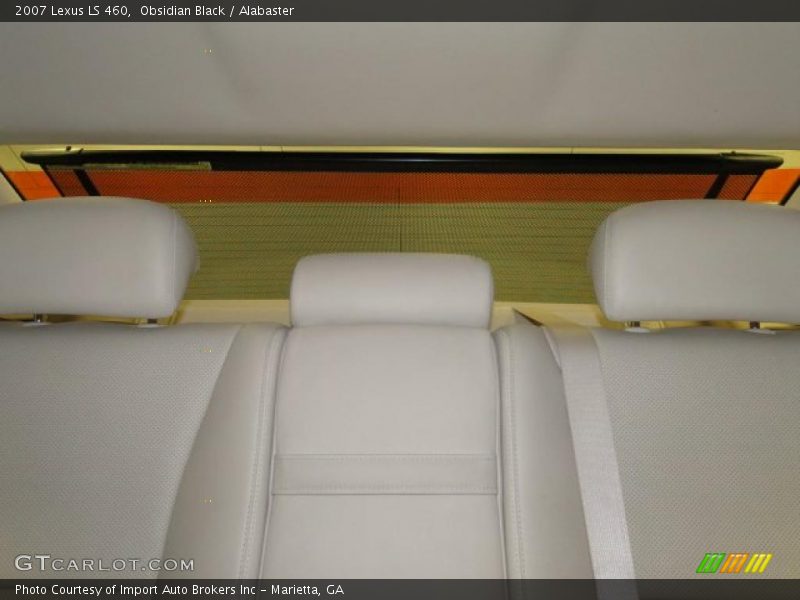 Obsidian Black / Alabaster 2007 Lexus LS 460