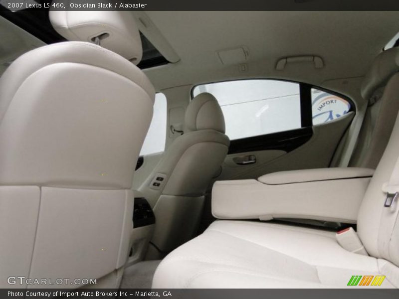Obsidian Black / Alabaster 2007 Lexus LS 460
