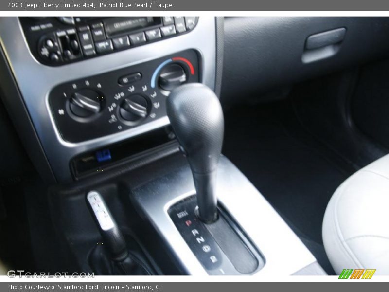 Patriot Blue Pearl / Taupe 2003 Jeep Liberty Limited 4x4