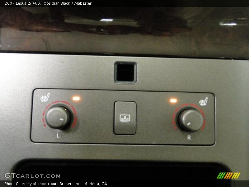 Obsidian Black / Alabaster 2007 Lexus LS 460