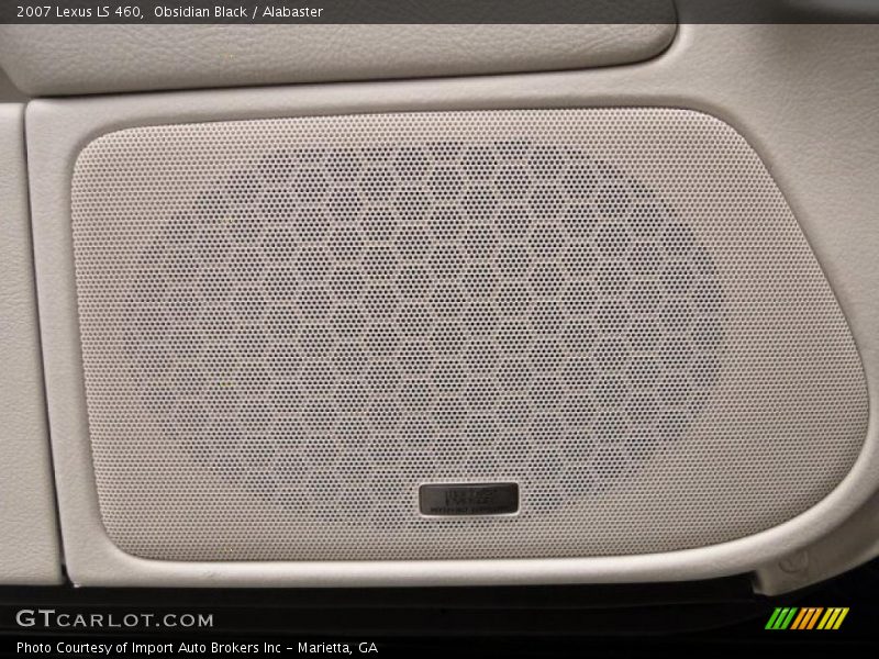 Obsidian Black / Alabaster 2007 Lexus LS 460