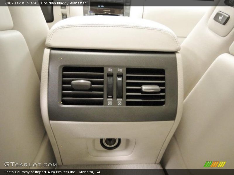 Obsidian Black / Alabaster 2007 Lexus LS 460