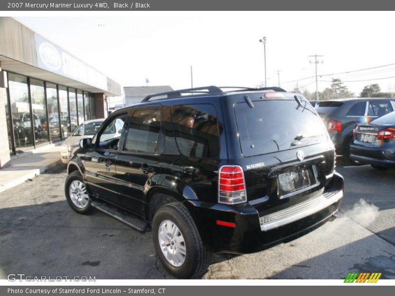 Black / Black 2007 Mercury Mariner Luxury 4WD