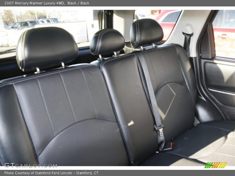 Black / Black 2007 Mercury Mariner Luxury 4WD
