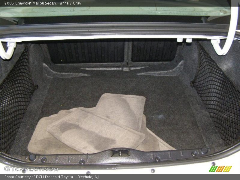 White / Gray 2005 Chevrolet Malibu Sedan