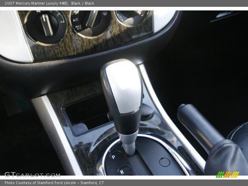 Black / Black 2007 Mercury Mariner Luxury 4WD