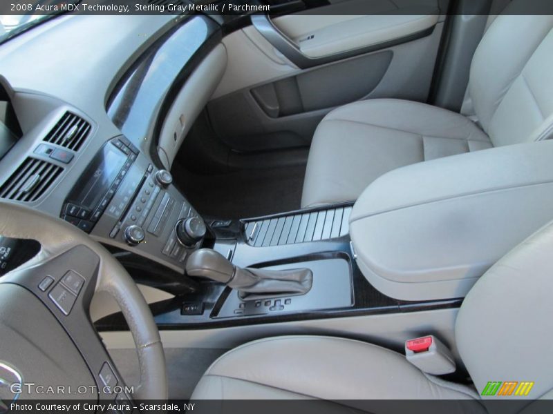 Sterling Gray Metallic / Parchment 2008 Acura MDX Technology