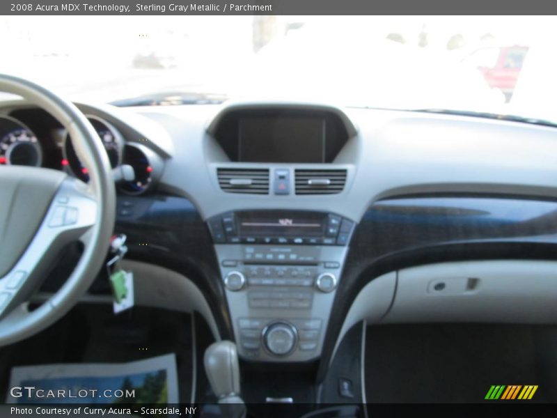 Sterling Gray Metallic / Parchment 2008 Acura MDX Technology