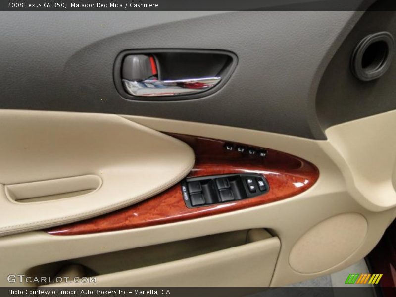 Matador Red Mica / Cashmere 2008 Lexus GS 350