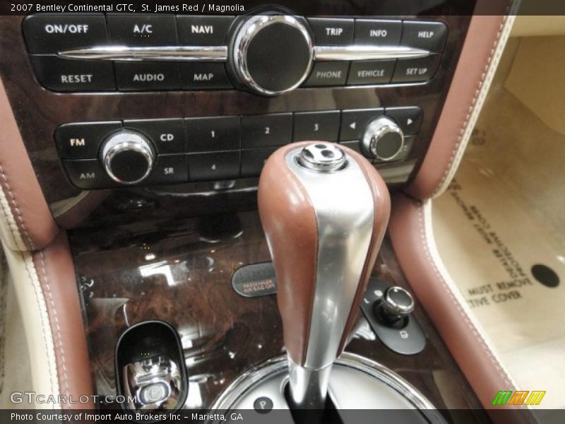  2007 Continental GTC  6 Speed Automatic Shifter
