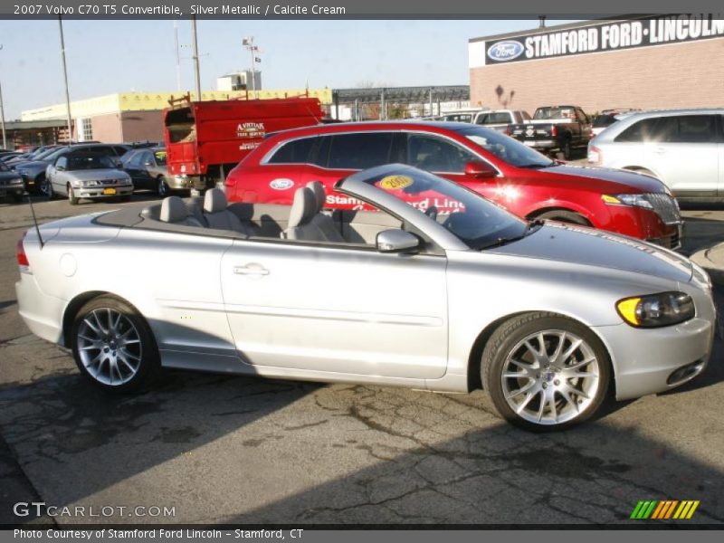 Silver Metallic / Calcite Cream 2007 Volvo C70 T5 Convertible
