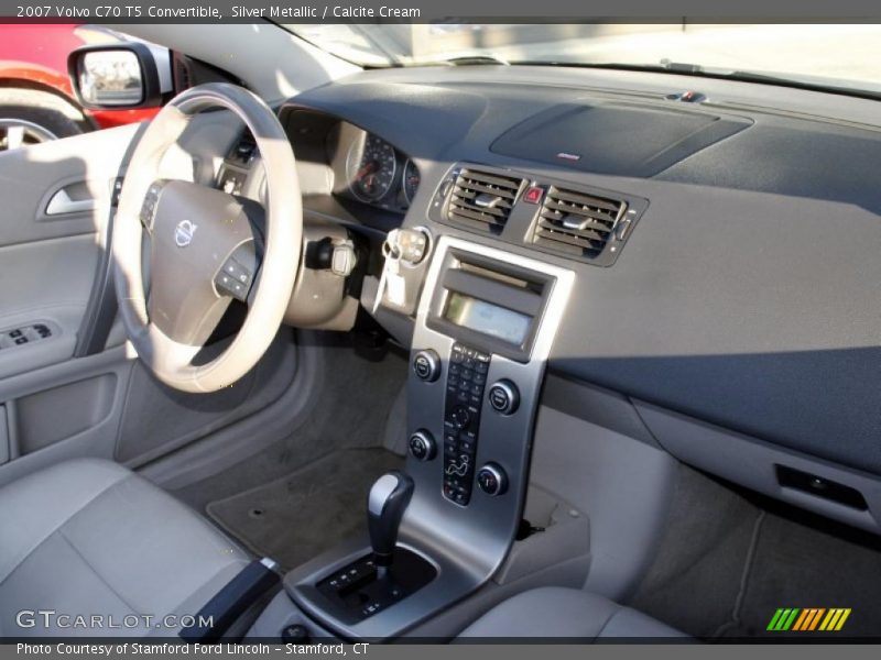 Silver Metallic / Calcite Cream 2007 Volvo C70 T5 Convertible