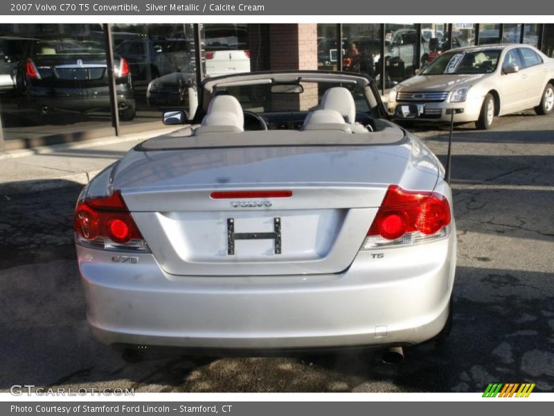 Silver Metallic / Calcite Cream 2007 Volvo C70 T5 Convertible