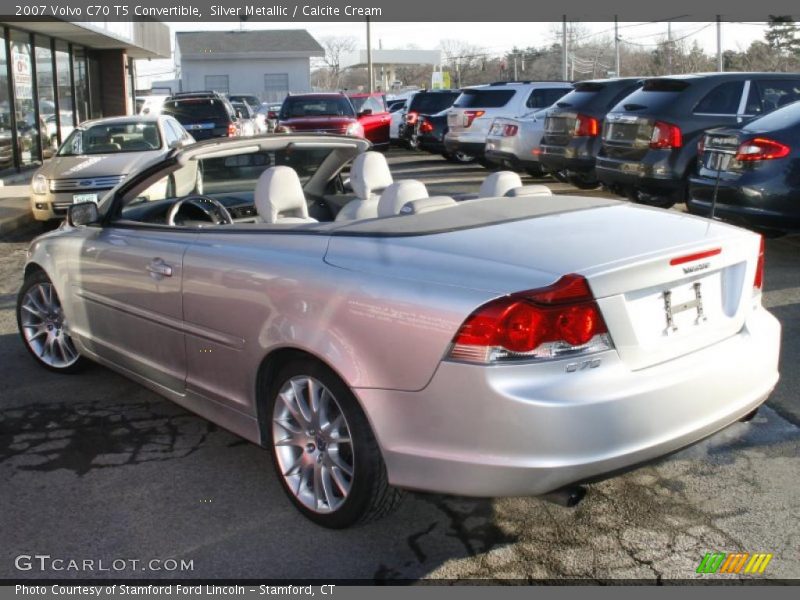 Silver Metallic / Calcite Cream 2007 Volvo C70 T5 Convertible