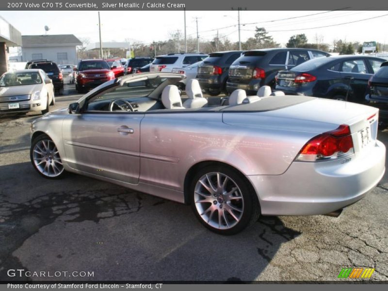 Silver Metallic / Calcite Cream 2007 Volvo C70 T5 Convertible