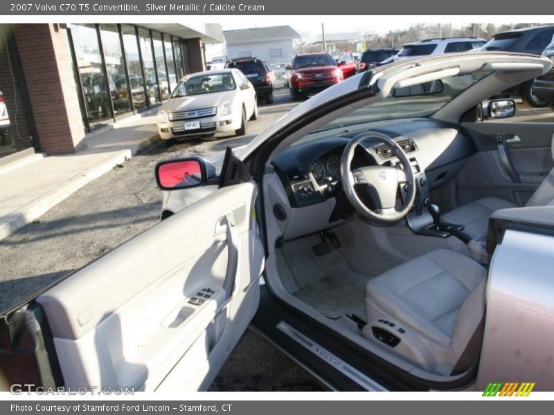 Silver Metallic / Calcite Cream 2007 Volvo C70 T5 Convertible