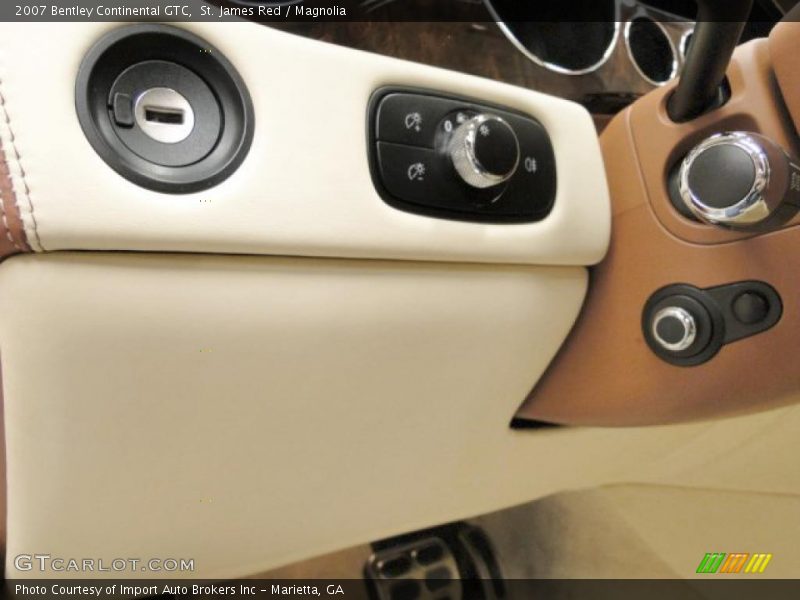 Controls of 2007 Continental GTC 