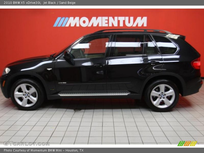 Jet Black / Sand Beige 2010 BMW X5 xDrive30i