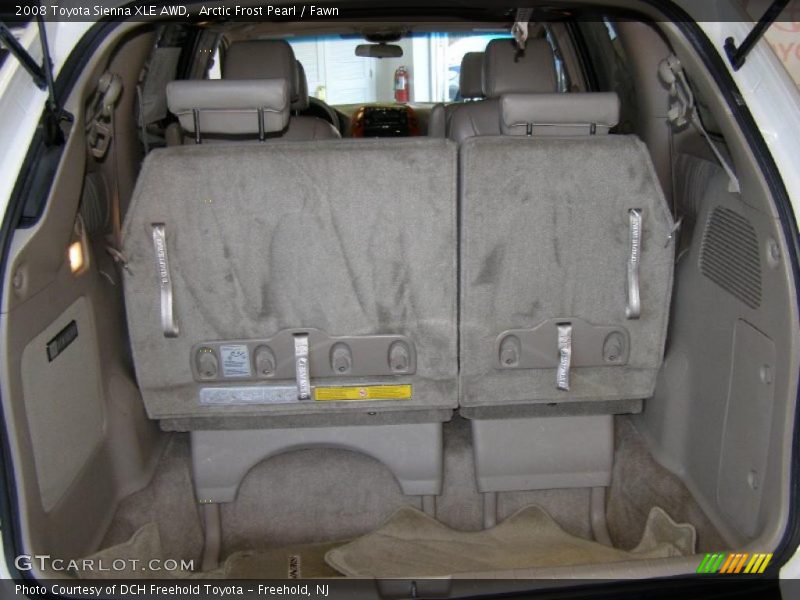 Arctic Frost Pearl / Fawn 2008 Toyota Sienna XLE AWD
