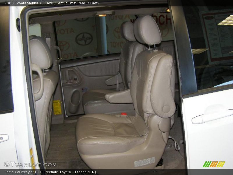 Arctic Frost Pearl / Fawn 2008 Toyota Sienna XLE AWD