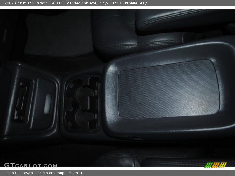 Onyx Black / Graphite Gray 2002 Chevrolet Silverado 1500 LT Extended Cab 4x4