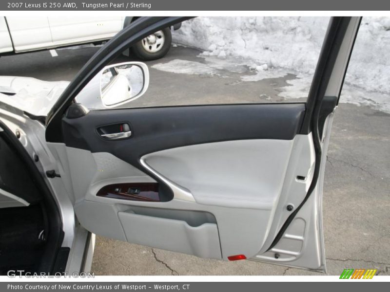 Tungsten Pearl / Sterling 2007 Lexus IS 250 AWD