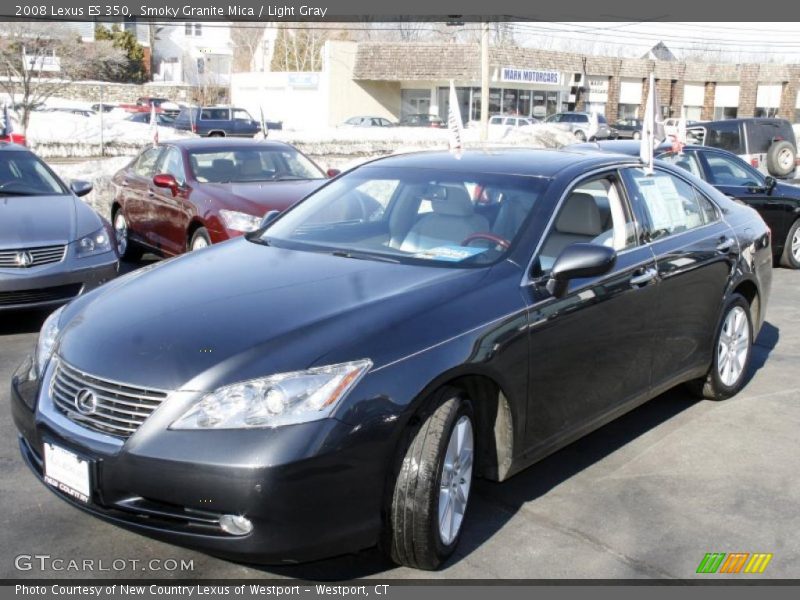 Smoky Granite Mica / Light Gray 2008 Lexus ES 350