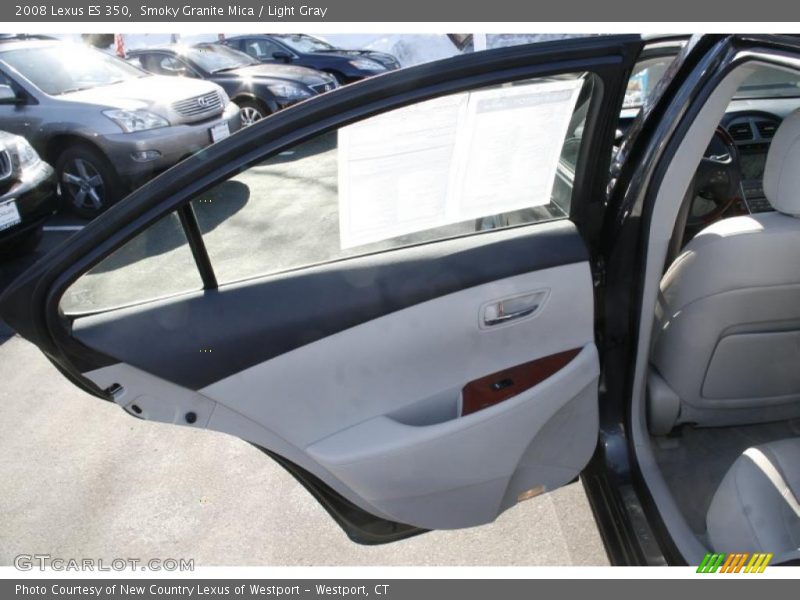 Smoky Granite Mica / Light Gray 2008 Lexus ES 350