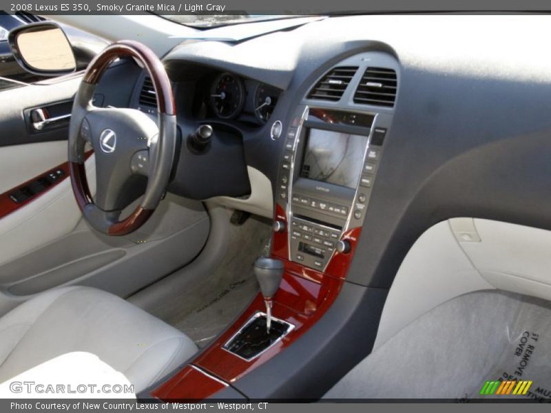 Smoky Granite Mica / Light Gray 2008 Lexus ES 350