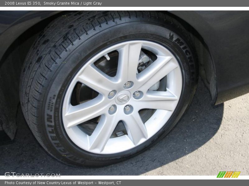 Smoky Granite Mica / Light Gray 2008 Lexus ES 350