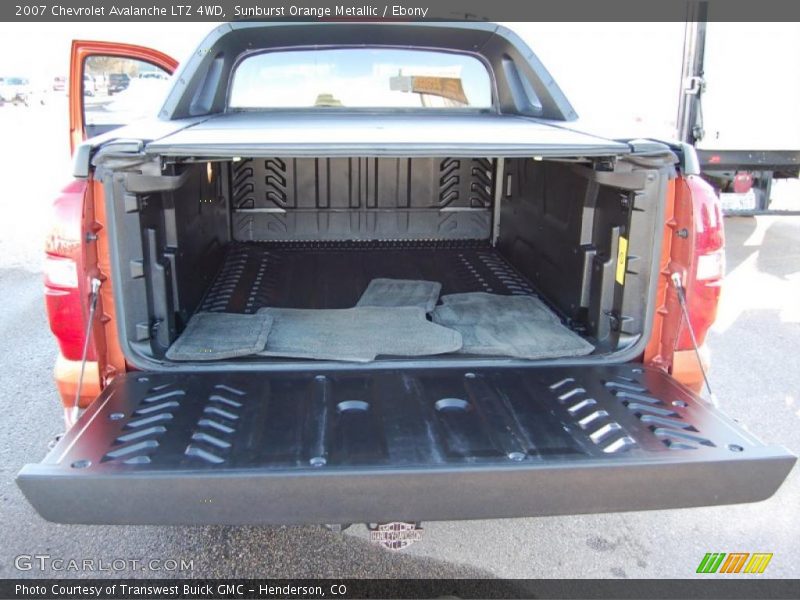 Sunburst Orange Metallic / Ebony 2007 Chevrolet Avalanche LTZ 4WD