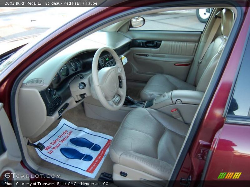  2002 Regal LS Taupe Interior