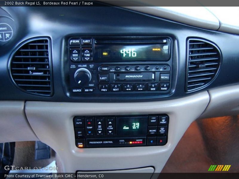Controls of 2002 Regal LS