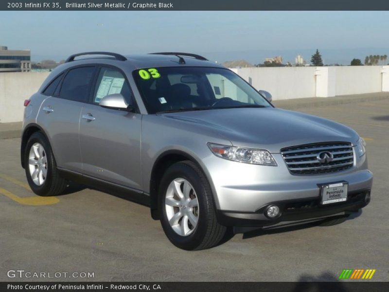 Front 3/4 View of 2003 FX 35