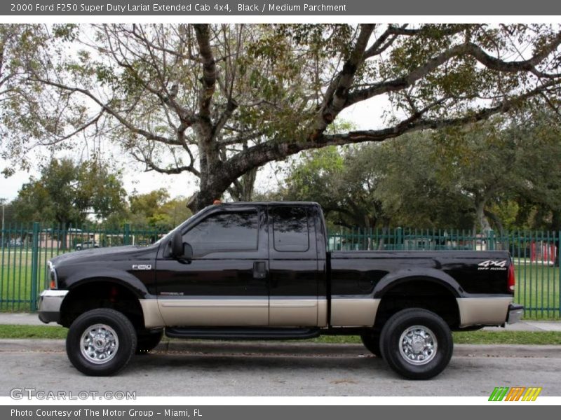  2000 F250 Super Duty Lariat Extended Cab 4x4 Black