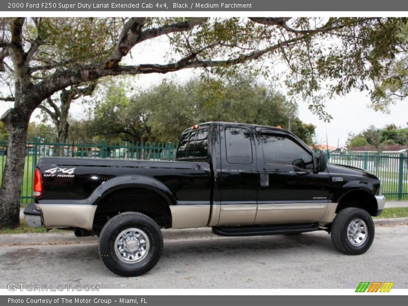 2000 F250 Super Duty Lariat Extended Cab 4x4 Black