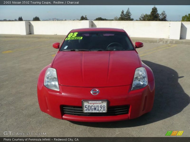 Redline / Charcoal 2003 Nissan 350Z Touring Coupe