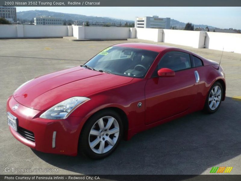 Redline / Charcoal 2003 Nissan 350Z Touring Coupe